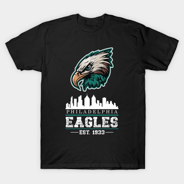 Philadelphia Eagles T-Shirt by vectrus